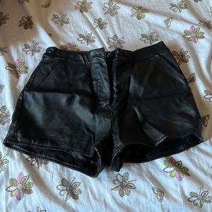 Forever 21 Faux Leather shorts